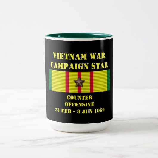 Tasse 2 Couleurs Contre - Campagne Offensive Tet 1969 (Centre)