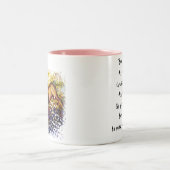 Tasse 2 Couleurs contre-vent, "soutenu librement… aussi librement (Centre)