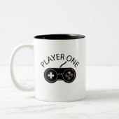 Tasse 2 Couleurs Contrôleur de jeu Retro Player One (Gauche)