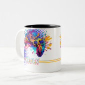 Tasse 2 Couleurs Contrôleur de jeu vidéo (Devant gauche)