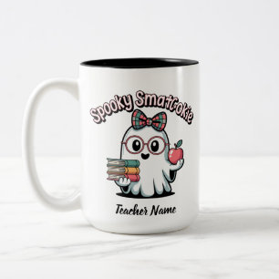 Tasse 2 Couleurs Cookie intelligent fantomatique nom personnalisé