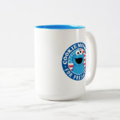 Tasse 2 Couleurs Cookie Monster pour Président (Devant droit)