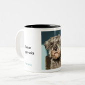 Tasse 2 Couleurs Cookie Voice Mood Muod (Devant gauche)