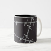 Tasse 2 Couleurs Cool Barb Wire (Devant droit)