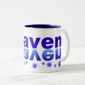 Tasse 2 Couleurs Cool céleste (Devant droit)