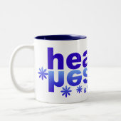 Tasse 2 Couleurs Cool céleste (Gauche)