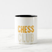 Tasse 2 Couleurs Cool Chess Player (Centre)