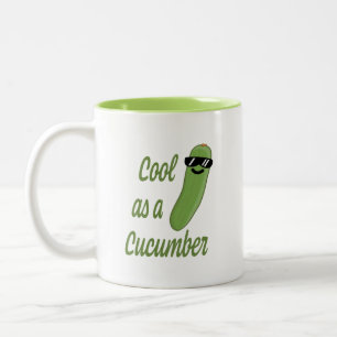 Tasse 2 Couleurs Cool en Concombre ! Carton en concombre