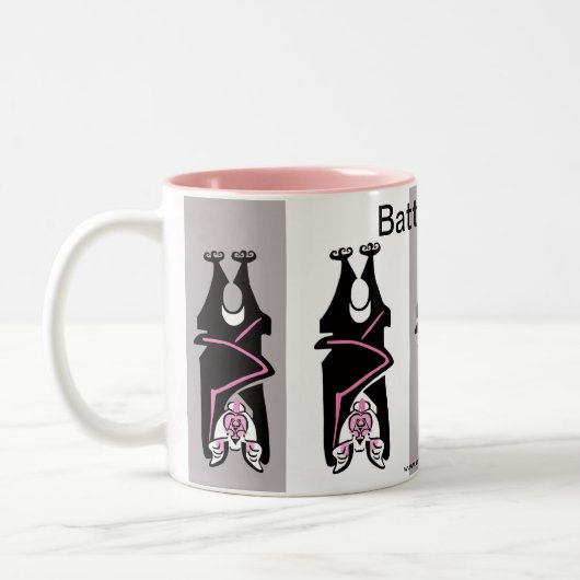 Tasse 2 Couleurs Cool - Graphique - BATTY pour vous - (Gauche)