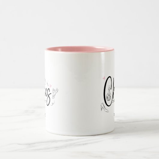 Tasse 2 Couleurs Coordinateur du Chaos Mariage (Centre)