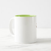 Tasse 2 Couleurs Copains de café (Devant gauche)