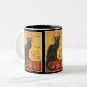 TASSE 2 COULEURS COPIE DE LE CHAT NOIR (Devant gauche)