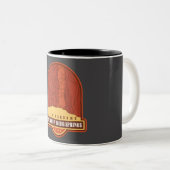 Tasse 2 Couleurs Copie de Zion Narrows Bas jusqu'à Big Springs - Ut (Devant droit)