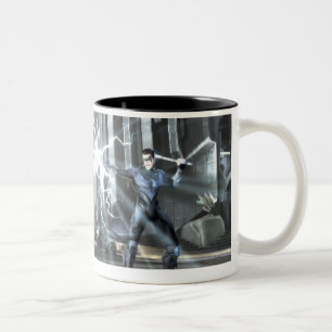 Tasse 2 Couleurs Copie d'écran : Cyborg contre Nightwing 4
