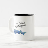 Tasse 2 Couleurs Copie d'esturgeon de Nicola (Devant gauche)