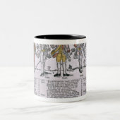 Tasse 2 Couleurs Copie et examen des nations (Centre)