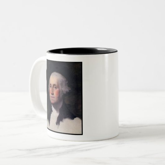 Tasse 2 Couleurs Copier Anthaeneum George Washington, Gilbert Stuar (Devant gauche)