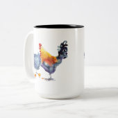Tasse 2 Couleurs Coq (Devant gauche)
