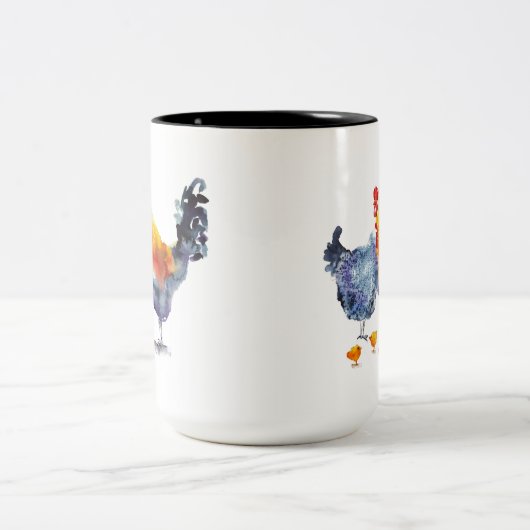 Tasse 2 Couleurs Coq (Centre)