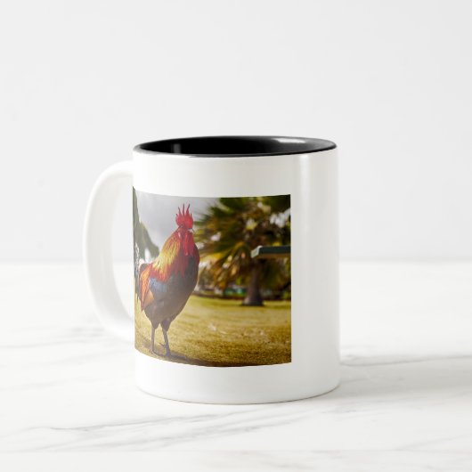 Tasse 2 Couleurs Coq (Devant gauche)