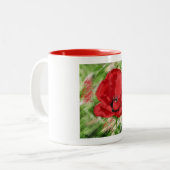 Tasse 2 Couleurs coquelicot (Devant gauche)