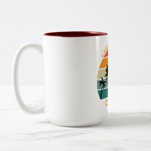 TASSE 2 COULEURS CORAIL (Gauche)