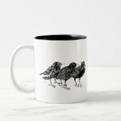 Tasse 2 Couleurs Corbeau, Corbeau (Gauche)