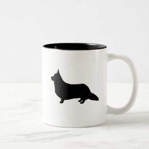 Tasse 2 Couleurs Corgi de Gallois de cardigan