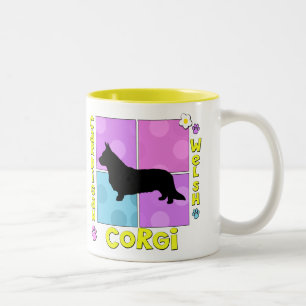 Tasse 2 Couleurs Corgi super de Gallois de cardigan