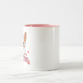 Tasse 2 Couleurs Corgi trop mignon (Centre)
