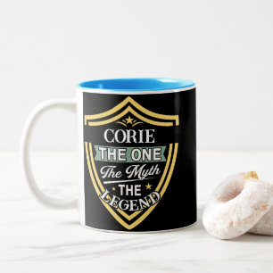 Tasse 2 Couleurs Corie Le Seul Le Mythe La Légende
