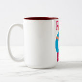 Tasse 2 Couleurs Corne de rock and roll Evil (Gauche)