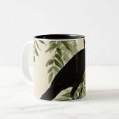 Tasse 2 Couleurs Corneille américaine (Devant gauche)