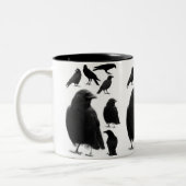 Tasse 2 Couleurs Corneilles (Gauche)