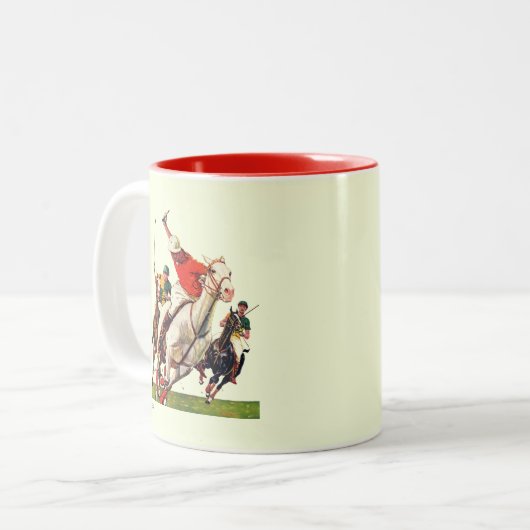 Tasse 2 Couleurs Correspondance Polo (Devant gauche)
