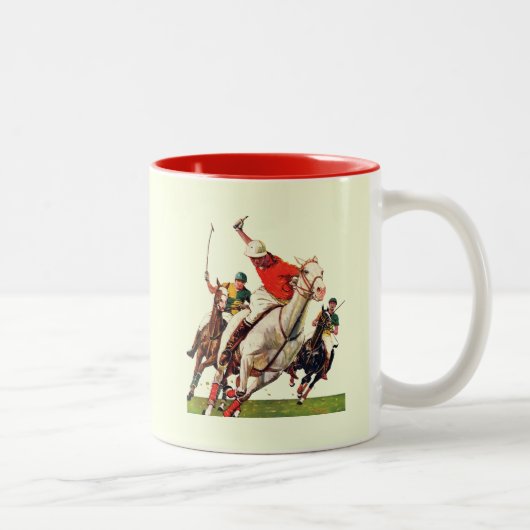 Tasse 2 Couleurs Correspondance Polo (Droit)