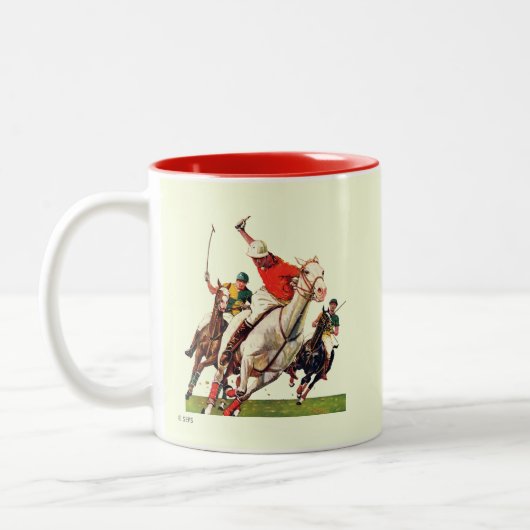 Tasse 2 Couleurs Correspondance Polo (Gauche)