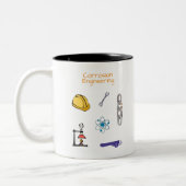 Tasse 2 Couleurs Corrosion engineer Chemical engineering (Gauche)