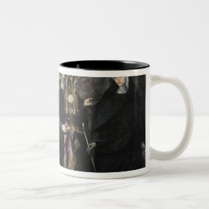 Tasse 2 Couleurs Cortège de St Clare avec l'eucharistie