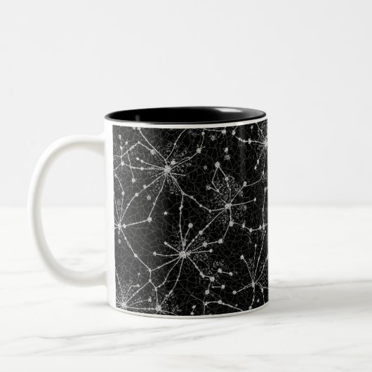 Tasse 2 Couleurs Cosmic_Web_of_Stars. (Gauche)