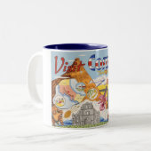 TASSE 2 COULEURS COSTA RICA (Devant gauche)