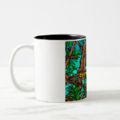Tasse 2 Couleurs Costa Rica : Le perroquet sauvage (Gauche)