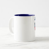 Tasse 2 Couleurs Costaricaine (Devant gauche)