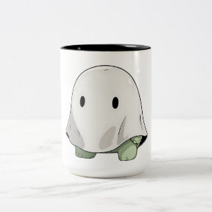 Tasse 2 Couleurs Costume de Tortue Fantôme Kawaii pour Halloween
