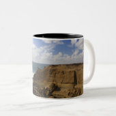 Tasse 2 Couleurs Côte Pacifique rocheuse de l'Orégon dans la ville (Devant droit)