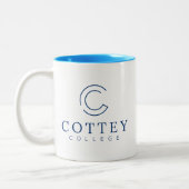 Tasse 2 Couleurs Cottey College (Gauche)