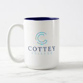Tasse 2 Couleurs Cottey College (Gauche)