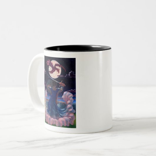 Tasse 2 Couleurs Couche de dragon (Devant gauche)