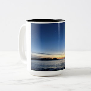 Tasse 2 Couleurs Coucher de soleil avec lune