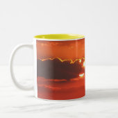 Tasse 2 Couleurs Coucher de soleil dans les nuages (Gauche)